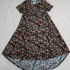 Lularoe Disney Carly Dress Minnie Mouse XXS NWOT